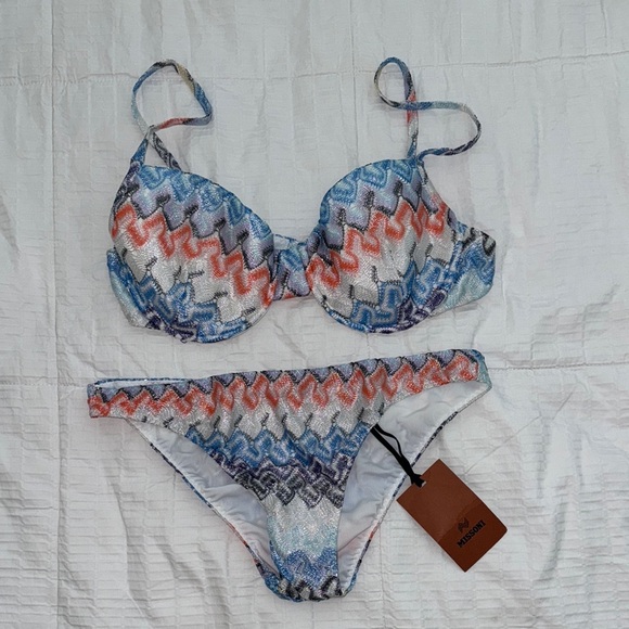 Missoni Multicolor Bikini Set - 46 IT - Picture 4 of 7